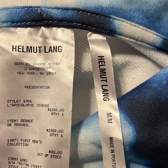 Helmut Lang Spring Tour 2018 - Picture 5 of 5